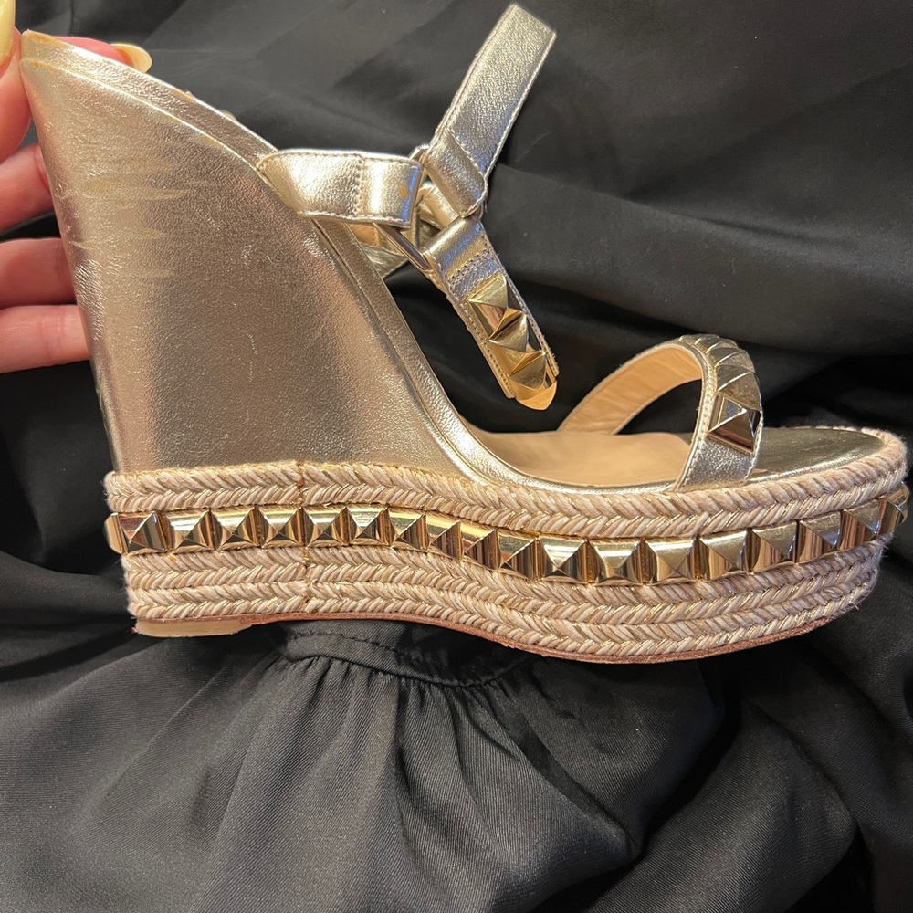 Christian Louboutin wedge